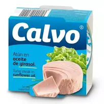 Tunas augaliniame aliejuje CALVO, 160 g