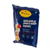 Avižinė košė su pienu ir miško uogomis MALSENA, 45 g