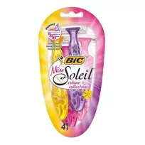 Skustuvai BIC3 M.SOLEIL COLOUR B4, 4 vnt.
