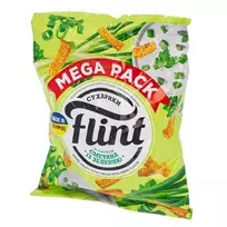 Grietinės su žalumynais skonio džiuvesėliai FLINT, 110 g
