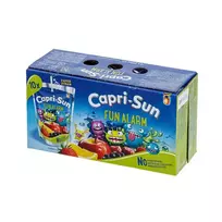 Sulčių gėrimas CAPRI-SUN FUN ALARM, 10 vnt.