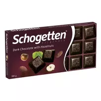 Šokolado gabaliukai SCHOGETTEN DARK NUTS, 100 g