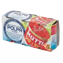 Smulkinti pomidorai MUTTI POLPA, 3x400 g