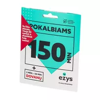 EŽYS pakuotė 150MIN+ 100MIN dovanų