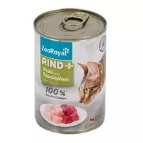 Kačių ėdalas su jautiena, kalakutiena ir triušiena ZOOROYAL, 400 g