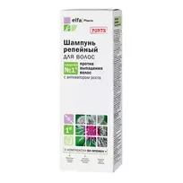 Atstatomasis plaukų šampūnas su varnalėšomis ELFA, 200 ml