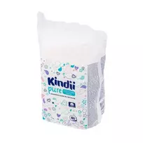 Kūdikiams vatos diskeliai KINDII PURE, 60 vnt.