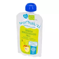 Ekologiška obuolių ir kriaušių tyrelė MARMALUZI (nuo 4 mėn.), 90 g