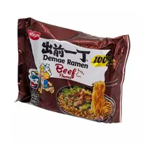 Jautienos skonio greitai paruošiami makaronai NISSIN DEMAE RAMEN, 100 g