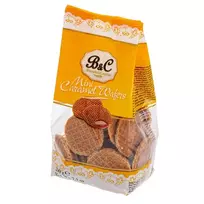Mini karameliniai vafliai B&C, 200 g