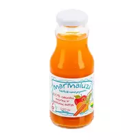 Morkų, obuolių ir moliūgų sultys 100% MARMALUZI, 250 ml