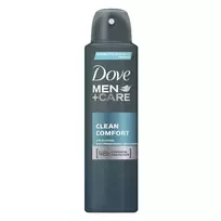 Purškiamas dezodorantas DOVE MEN + CARE CLEAN COMFORT, 150 ml