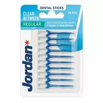 Tarpdančių krapštukai JORDAN CLEAN BETWEEN, 20 vnt.