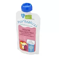 Ekologiška įvairių vaisių tyrelė MARMALUZI (nuo 4 mėn.), 90 g