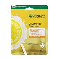 Lakštinė veido kaukė GARNIER VITAMIN C, 28 g