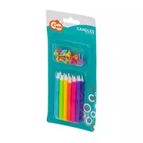 Smeigiamos žvakutės 8 cm, 12 vnt.