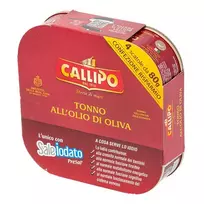 Tunas alyvuogių aliejuje CALLIPO, 4x70 g