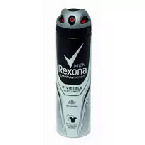 Purškiamas dezodorantas REXONA MEN INVISIBLE ON B&W, 150 ml