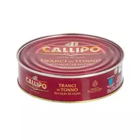 Tuno gabaliukai alyvuogių aliejuje CALLIPO, 540 g