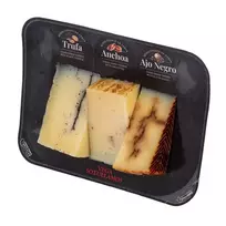Avių pieno sūrių rinkinys (Trufado, Achoa, Ajo Negro), 120 g