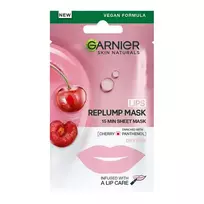 Lūpas putlinanti lakštinė kaukė GARNIER SKIN NATURALS, 5 g