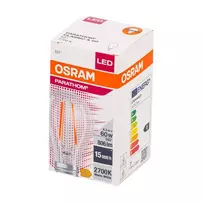 LED lemputė OSRAM Retrofit Skaidri CL A60 E27, 6.5W