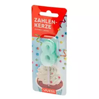 Žvakutė tortui VIVESS skaičius 8