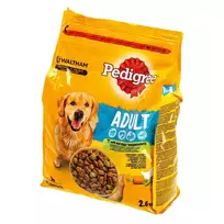 Sausas šunų ėdalas su vištiena, daržovėmis PEDIGREE, 2,6 kg