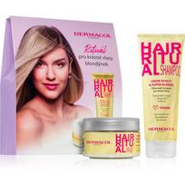 Dermacol Hair Boost Blonde dovanų rinkinys šviesiems plaukams
