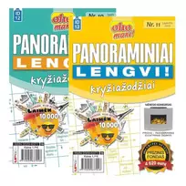 Kryžiažodžių žurnalas OHO MAXI! PANORAMINIAI LENGVI, 1 vnt.