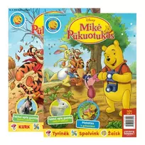 Žurnaliukas MIKĖ PŪKUOTUKAS, 1 vnt.