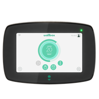 EV įkrovimo stotelė Wallbox Commander 2 11kW (5m cable, Black/White)