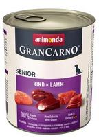 ANIMONDA GranCarno Senior Beef and lamb - drėgnas ėdalas šunims - 800g