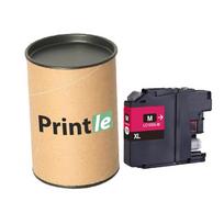 Brother LC-225XLM kasetė purpurinė/magenta 1200psl (Printle) LC225XLM (su mikroschema)