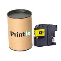 Brother LC-225XLY kasetė geltona/yellow 1200psl (Printle) LC225XLY (su mikroschema)
