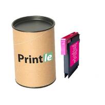 Brother LC-980M kasetė purpurinė/magenta 10.6ml (Printle) LC980M (su mikroschema)
