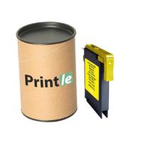 Brother LC-980Y kasetė geltona/yellow 10.6ml (Printle) LC980Y (su mikroschema)