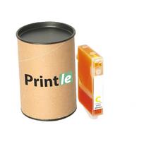 Canon CLI-521Y (2936B001) kasetė yellow 8.4ml (Printle) CLI521Y (su mikroschema)