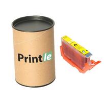 Canon CLI-581YXXL (1997C001) kasetė yellow 10.5ml (Printle) CLI581Y (su mikroschema)
