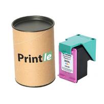 HP 302XL (F6U67AE) kasetė spalvota/color 330psl (Printle)  (su mikroschema)