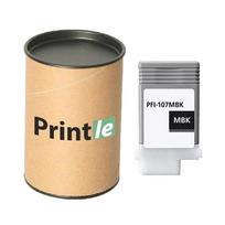 Canon PFI-107MBK (6704B001) matte black 130ml (Printle) PFI107MBK (su mikroschema)