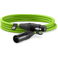 RODE XLR CABLE-3m green - XLR/XLR kabel