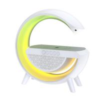 Garso kolonėlė 3in1 5W su RGB apšvietimu ir belaidžiu įkrovimu
