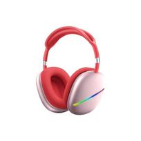 Kokybiškos Max10 belaidės bluetooth ausinės - raudonos
