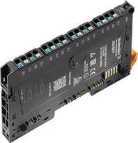 Remote I/O module, IP20, 8 digital outputs with 3-wire connection+FE (actuator supply included), max. 0.5A per channel, UR20-8DO-P 1315240000 | 4050118118247