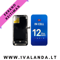 Ekranas incell Apple iPhone 12 Pro Max telefonui