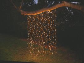 El. lauko girlianda UŽUOLAIDA, IP44, 160LED, 6W, 31V, šiltai balta, 1.5 m