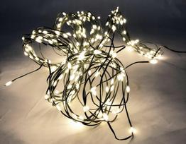 El. girlianda BUNCH, IP44, 300 LED, 2,7W, 4,5V, šiltai balta, 1.8 m