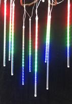 El. lauko girlianda METEOR, IP44, 10 x 36 LED, 6 W, 7 V, įvairių spalvų, 3 m