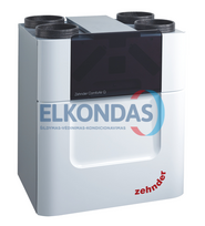 PlokÅ¡telinis ENTALPINIS rekuperatorius Zehnder ComfoAir Q 600 ERV